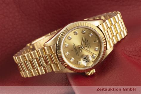 rolex damenuhr oyster perpetual datejust 18k gold mit diamanten|rolex 18k gold watch price.